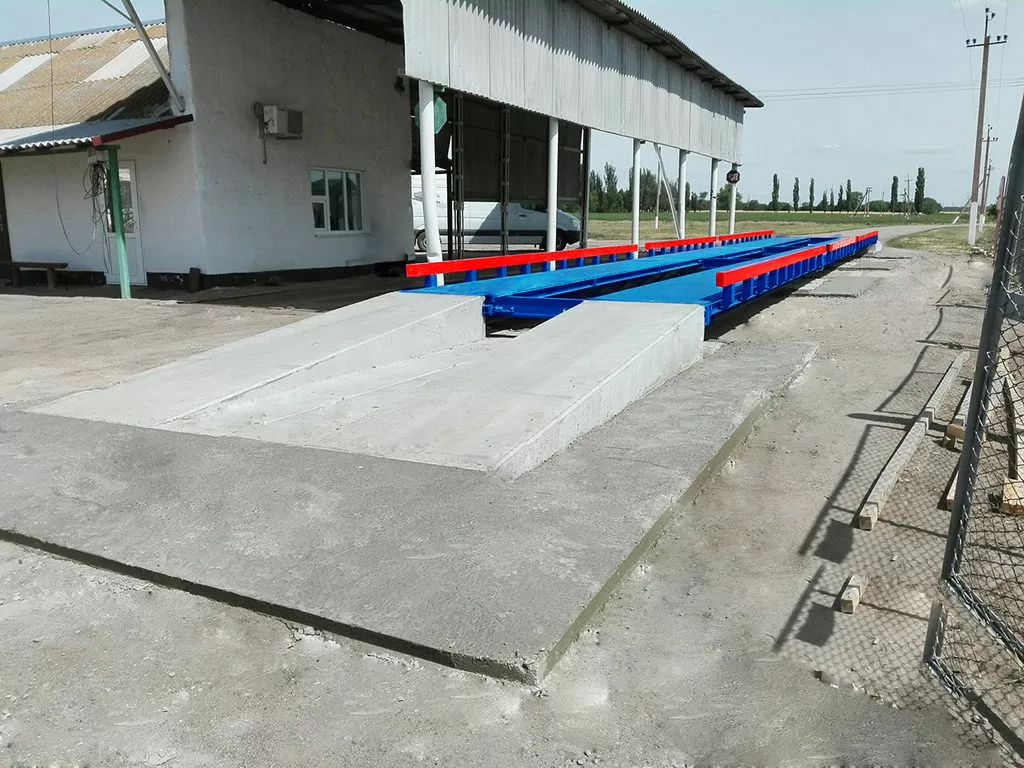 Ваги автомобільні на готовому монолітному фундаменті