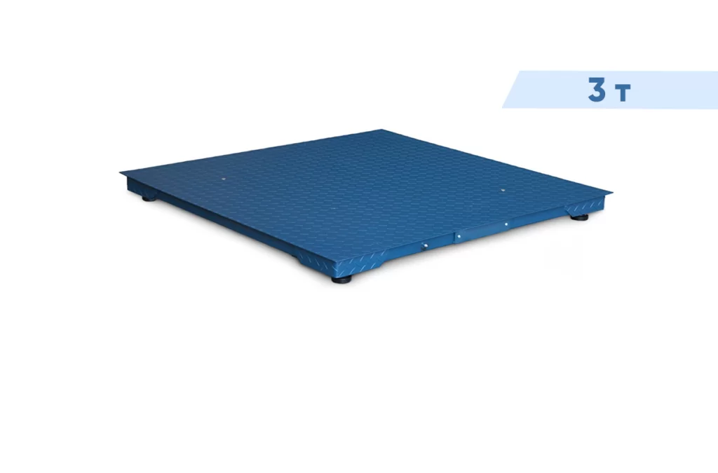 Платформні ваги Dini Argeo серії FLOOR дводіапазонні на 1500/3000 кг 1250*1500 мм